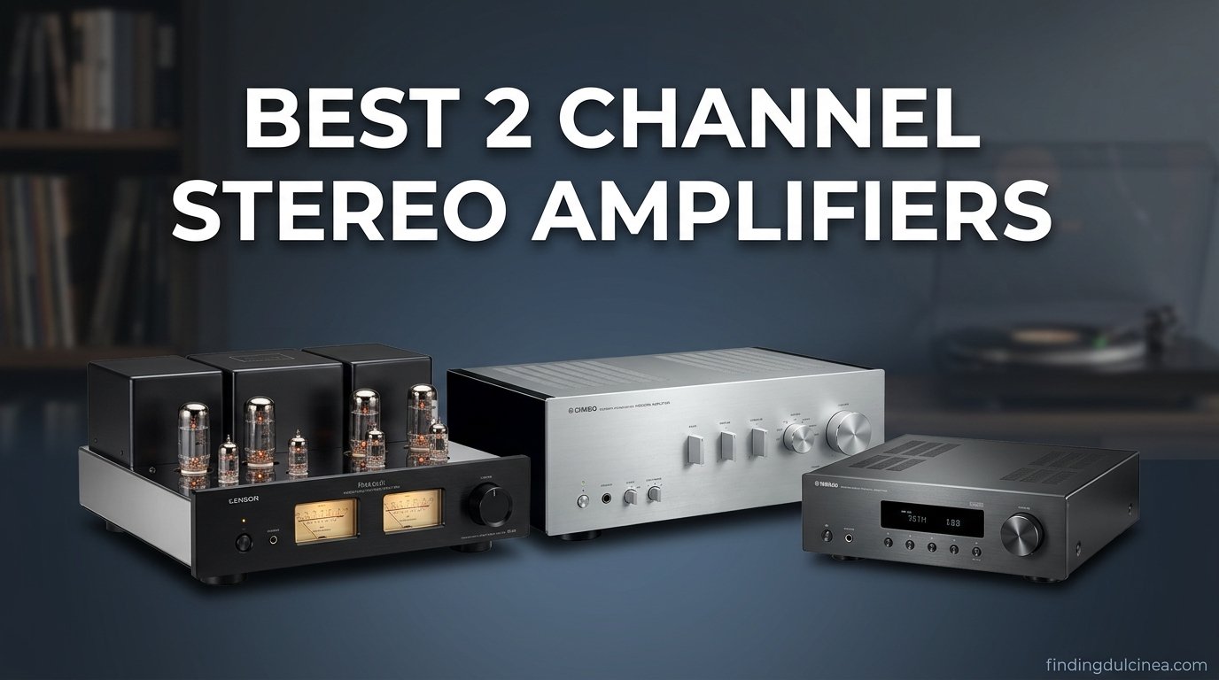 best 2 channel stereo amplifiers