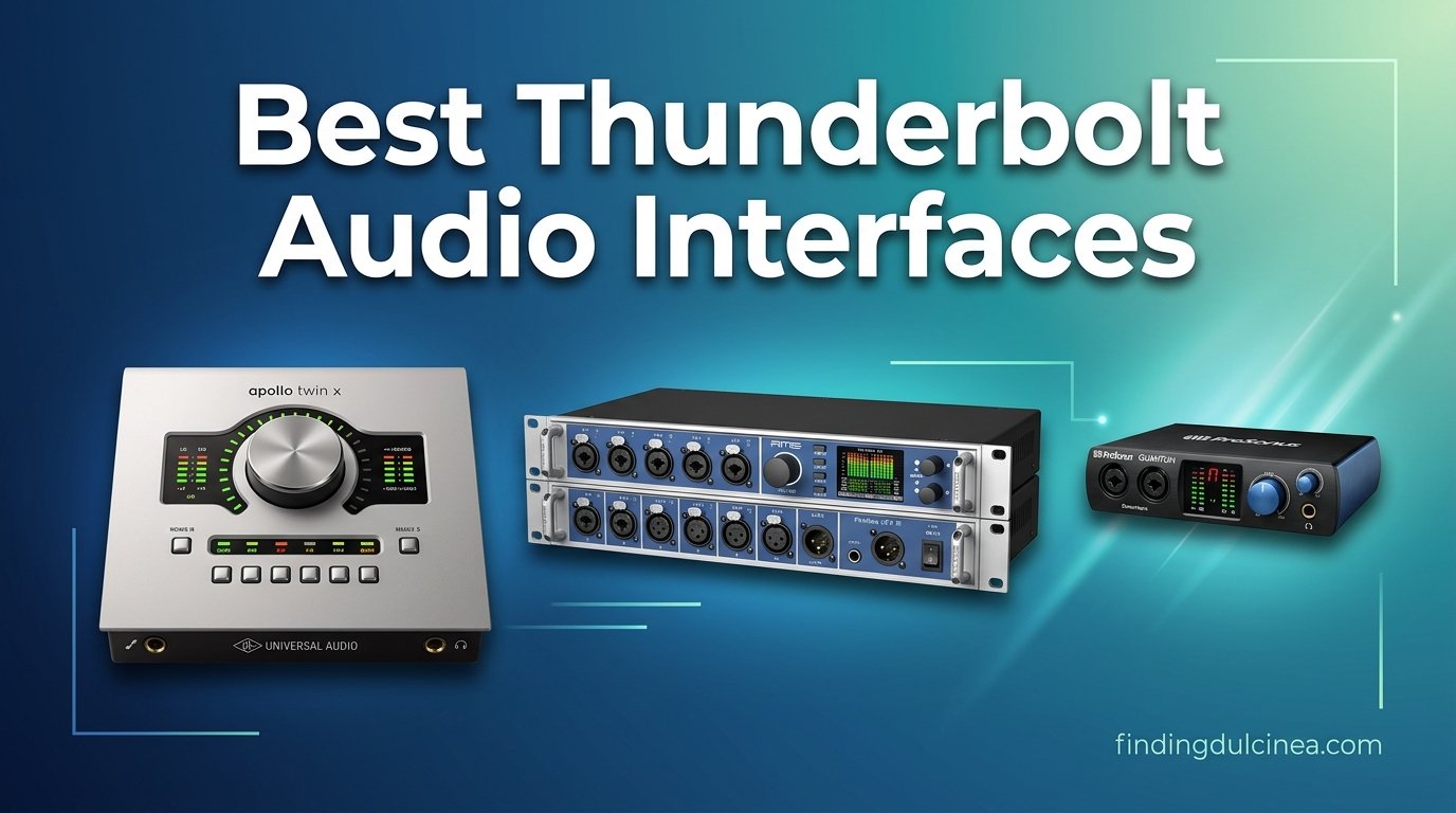 best thunderbolt audio interfaces