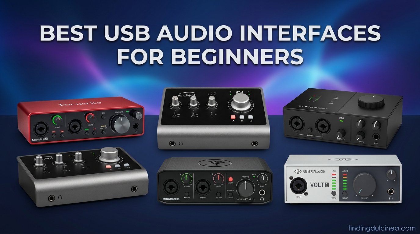best usb audio interfaces for beginners