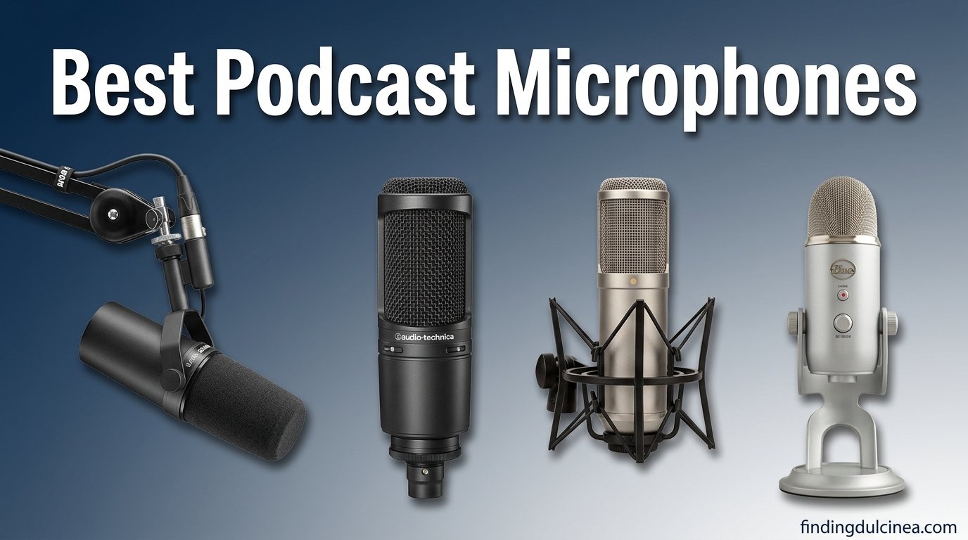 best podcast microphones