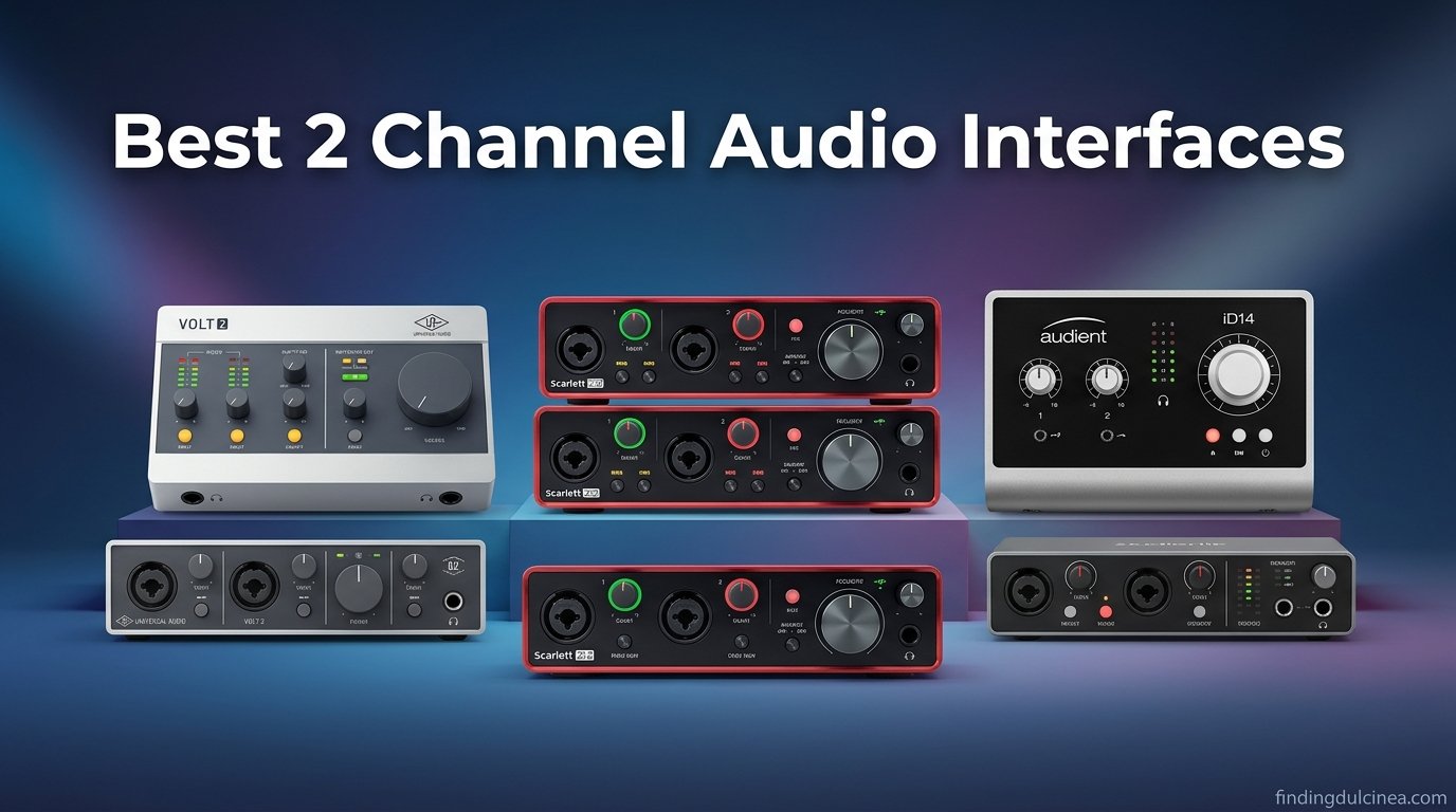 best 2 channel audio interfaces