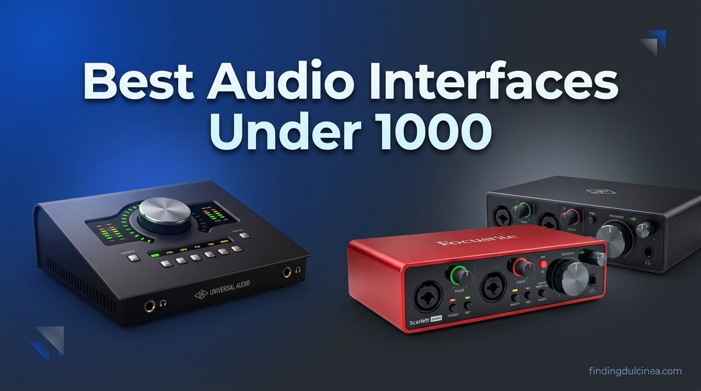 best audio interfaces under 1000
