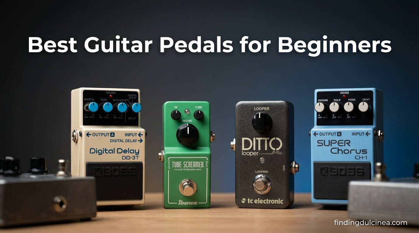 best guitar pedals for beginners