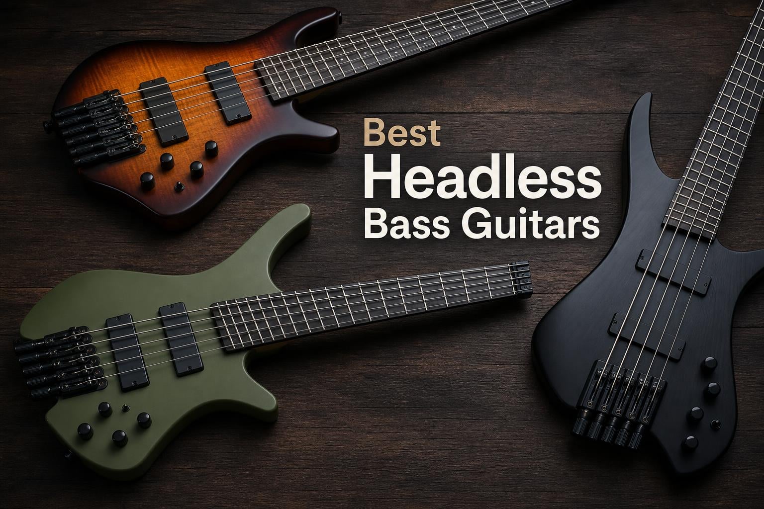 best headless bass guitars