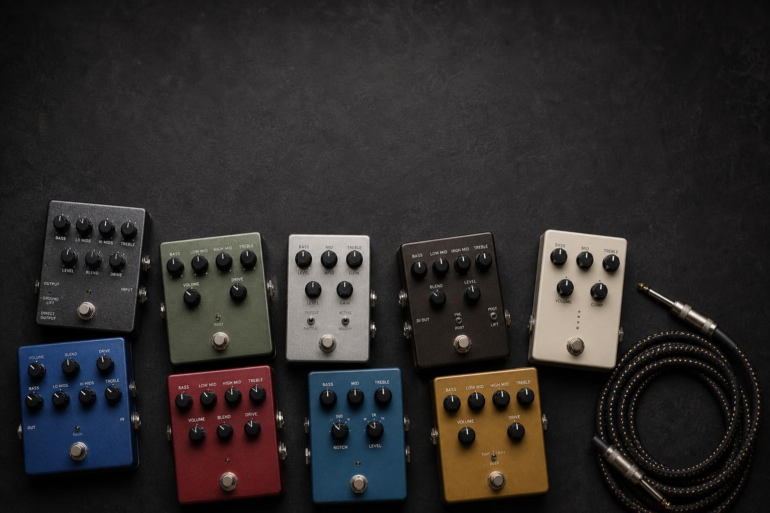 best bass preamp pedals
