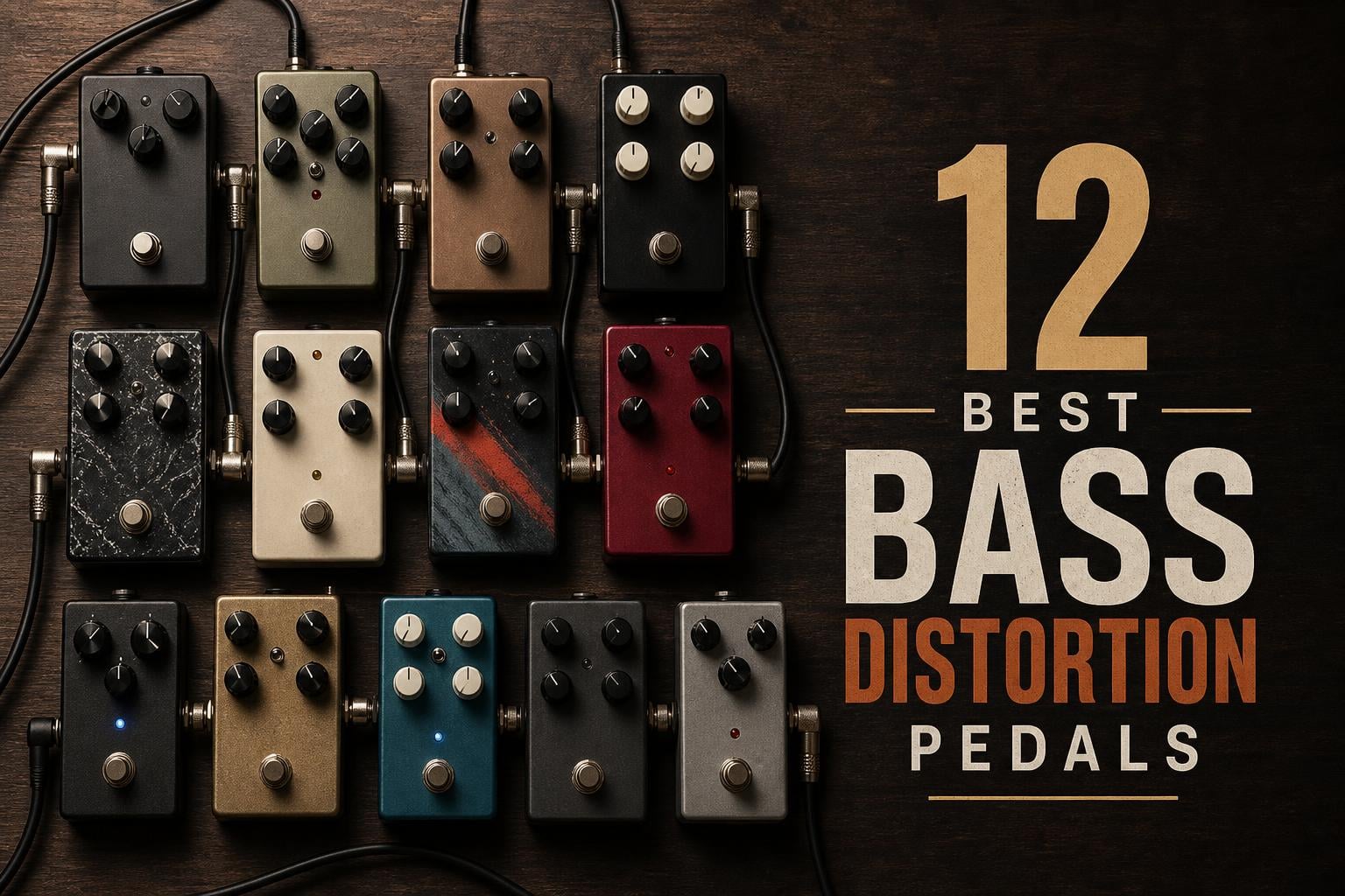best bass distortion pedals