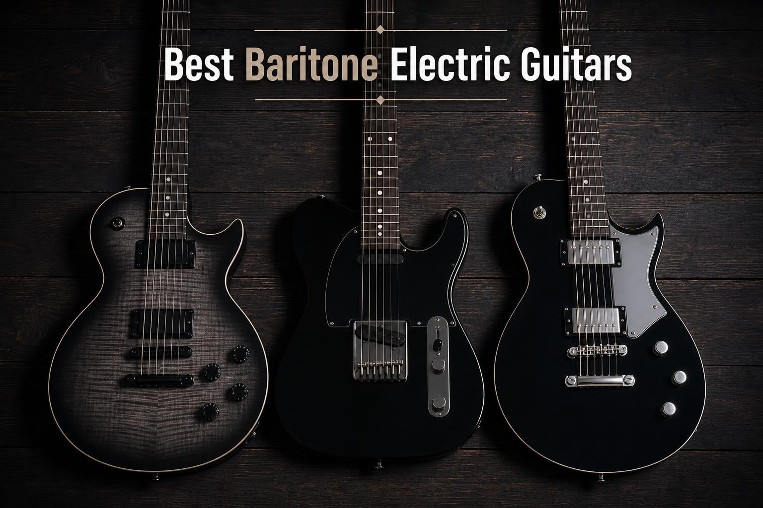 best baritone electric guitars