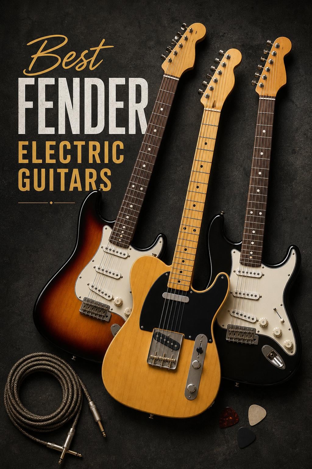 best fender electric guitars