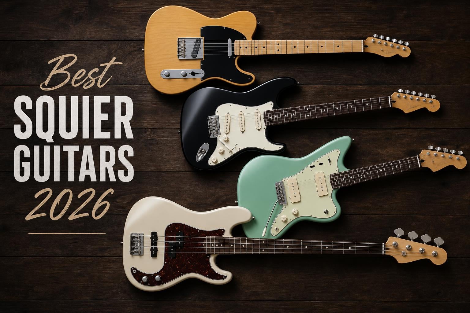 best squier guitars