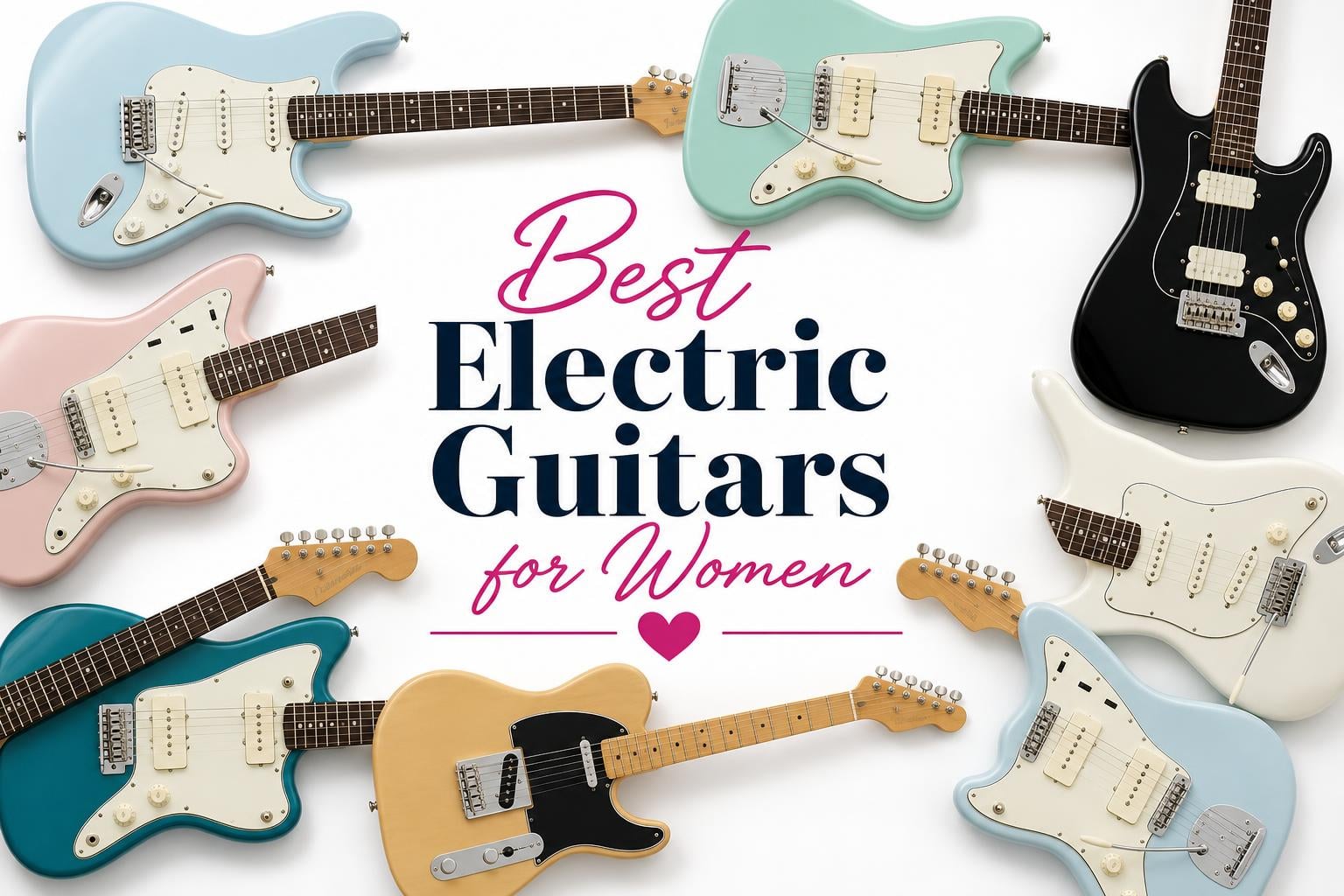 best electric guitars for women