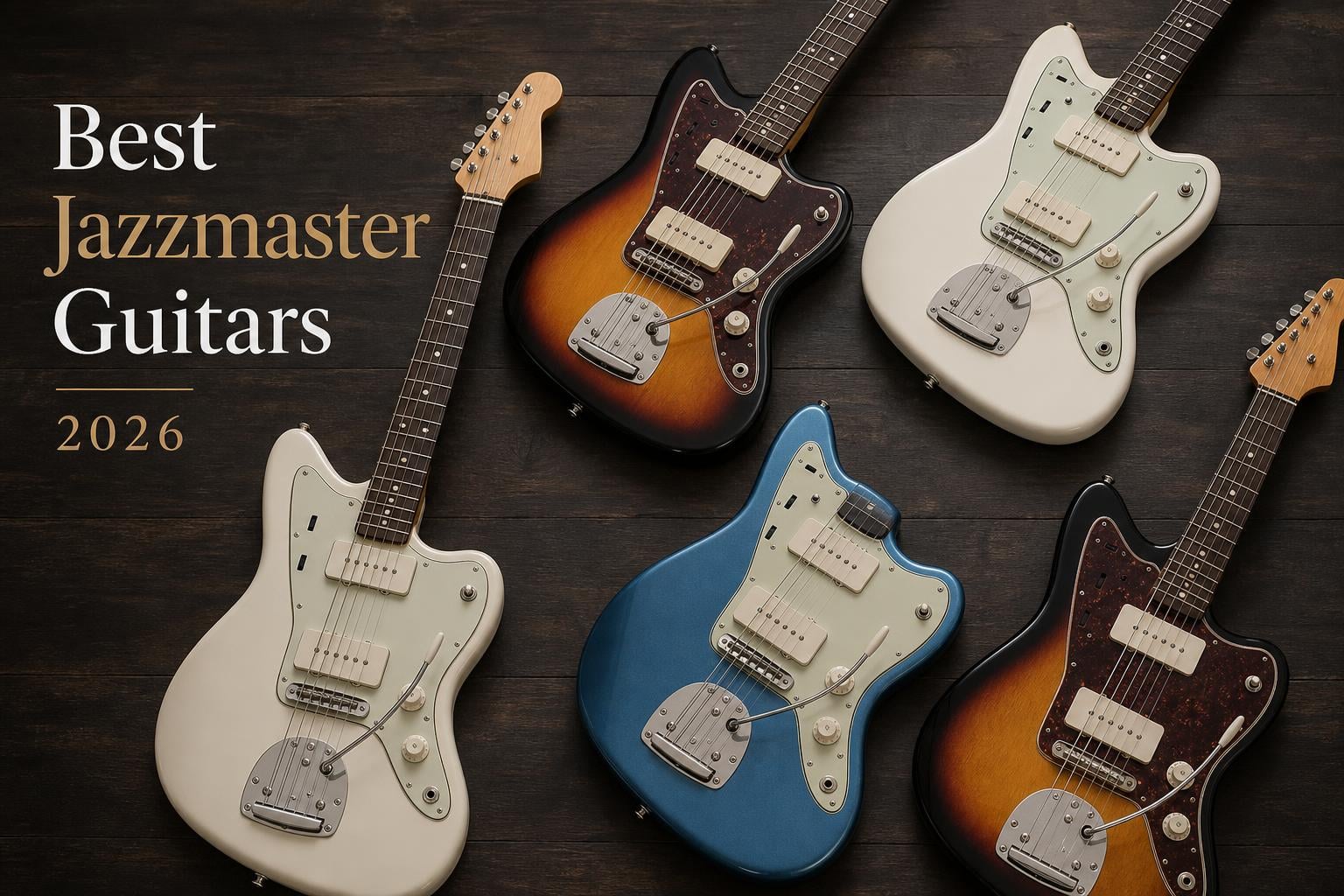 best jazzmaster guitars