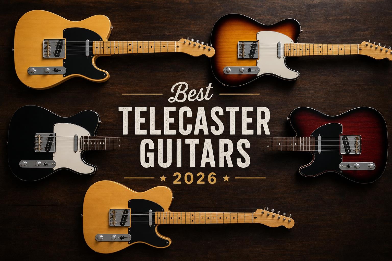 best telecaster guitars