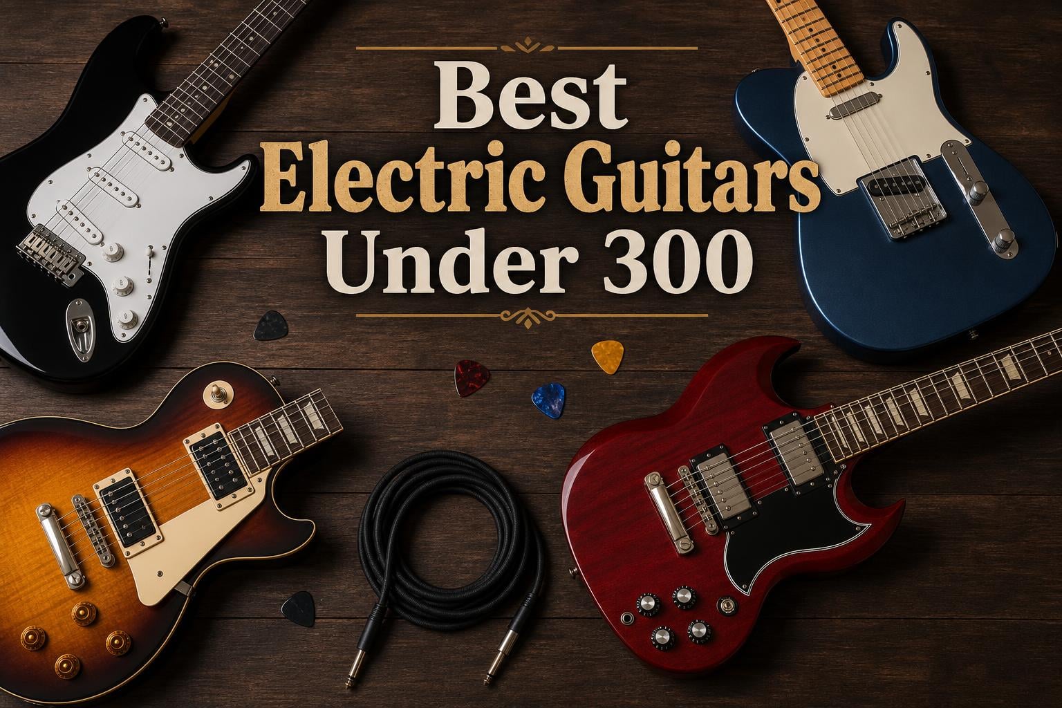 best electric guitars under 300