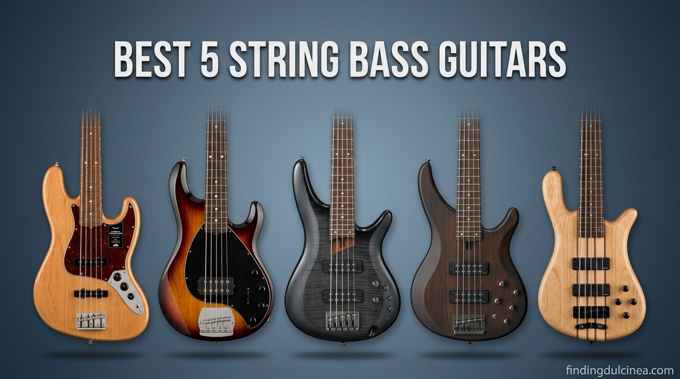 best 5 string bass guitars