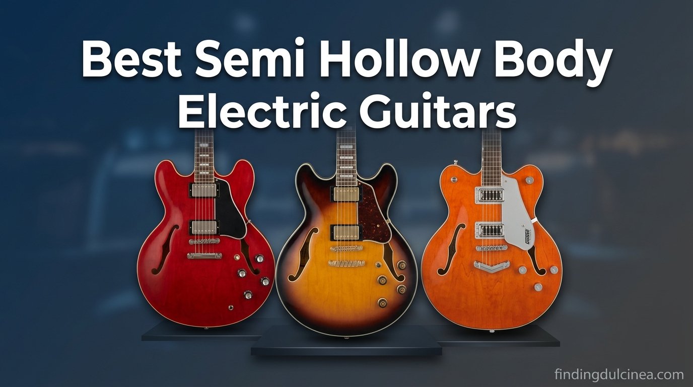 best semi hollow body electric guitars