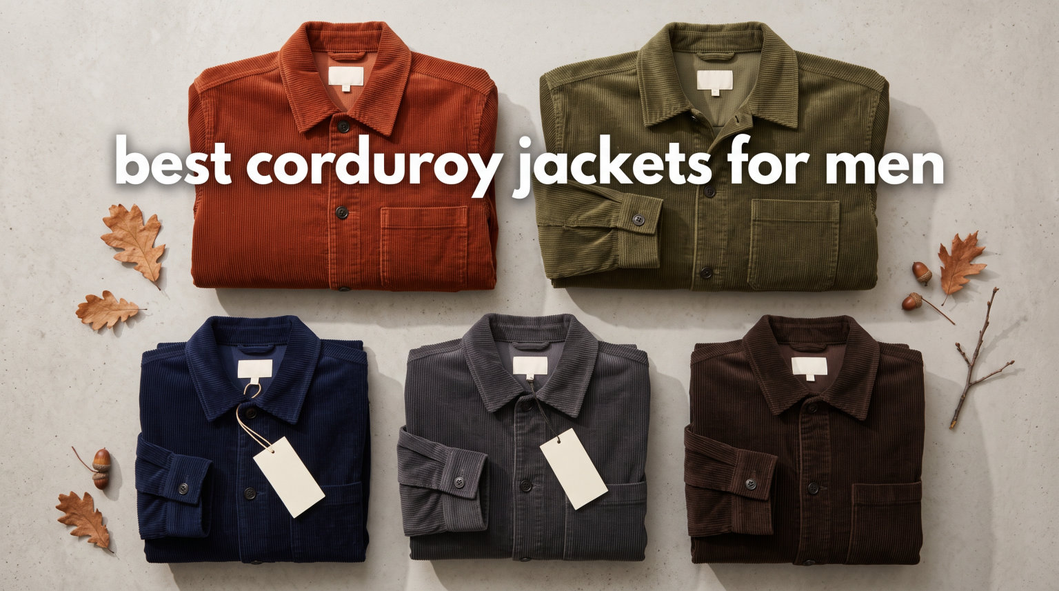 best corduroy jackets for men