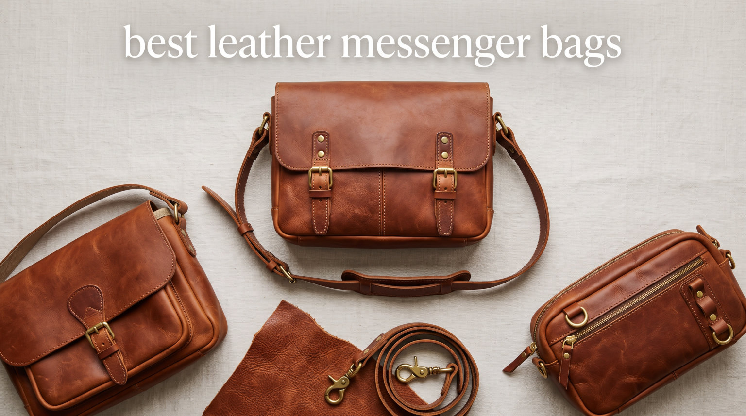 best leather messenger bags