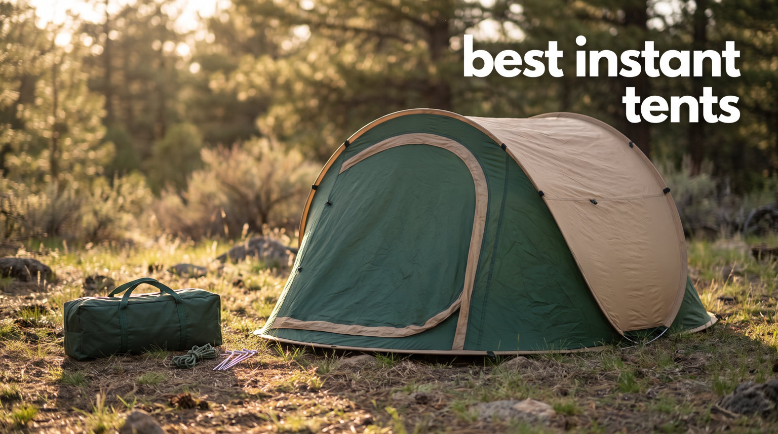best instant tents