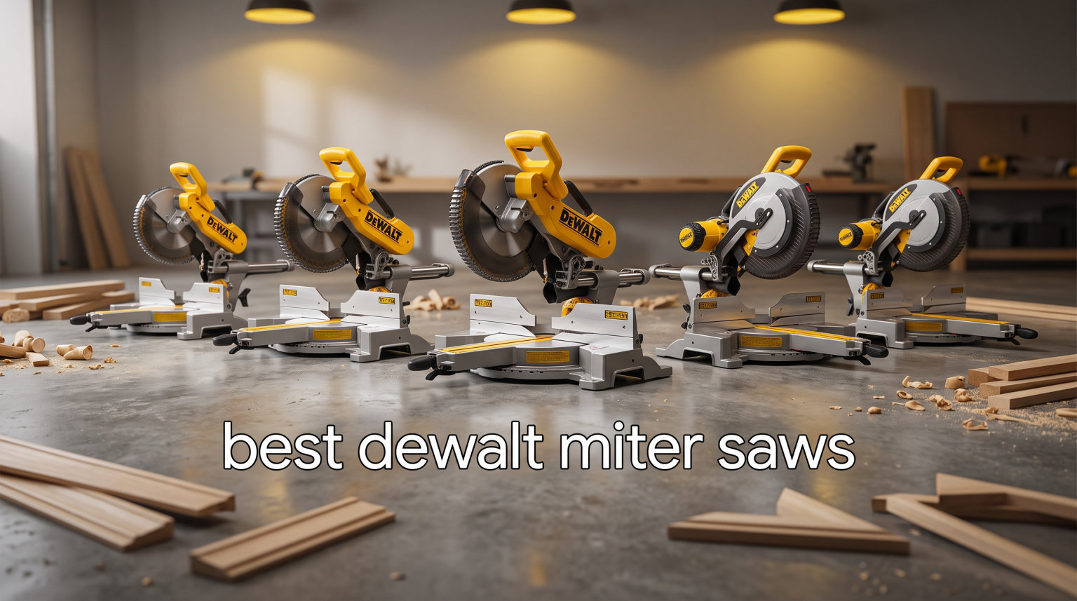 best dewalt miter saws