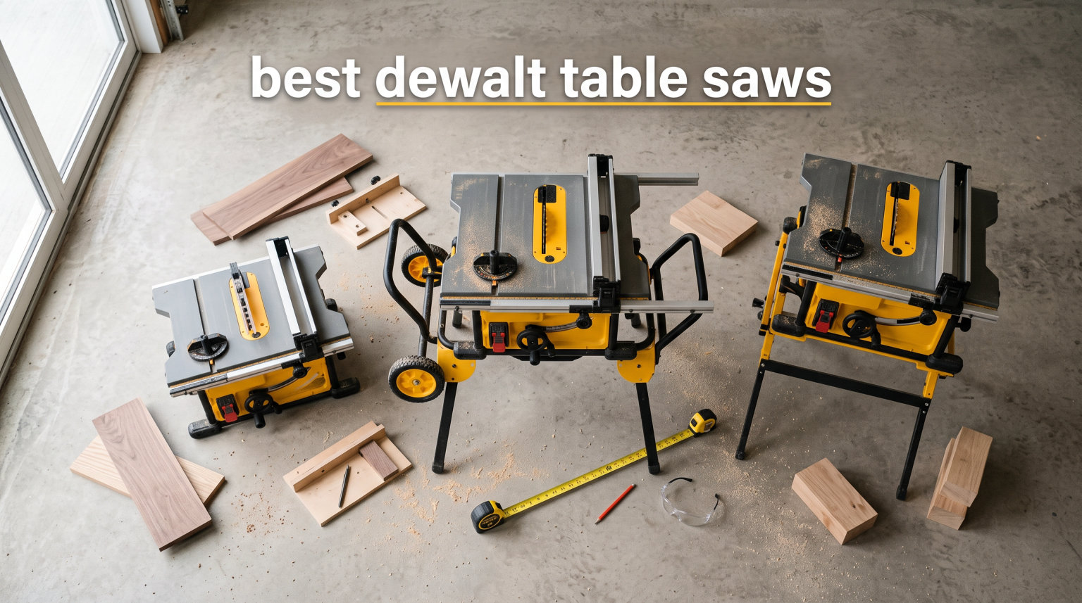 best dewalt table saws