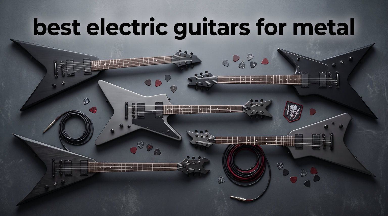 best electric guitars for metal