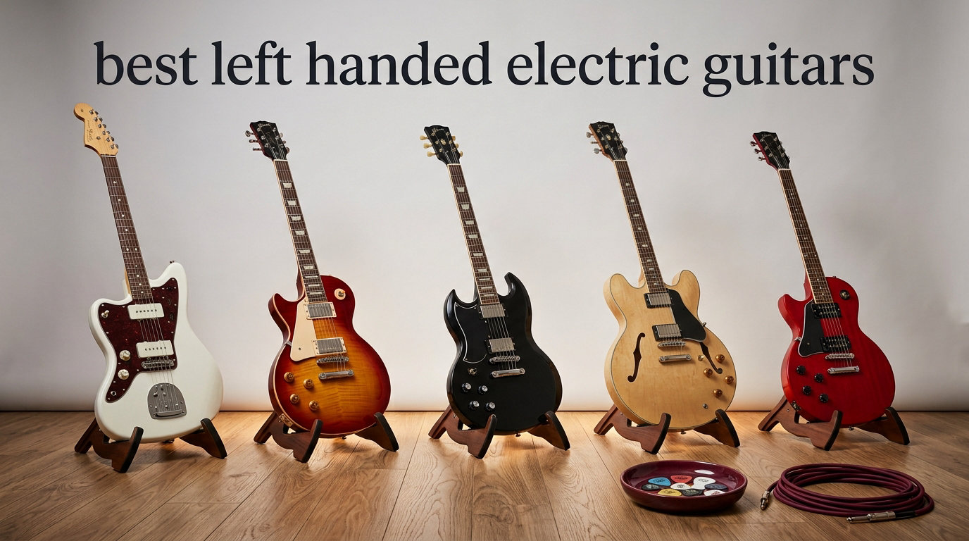 best left handed electric guitars