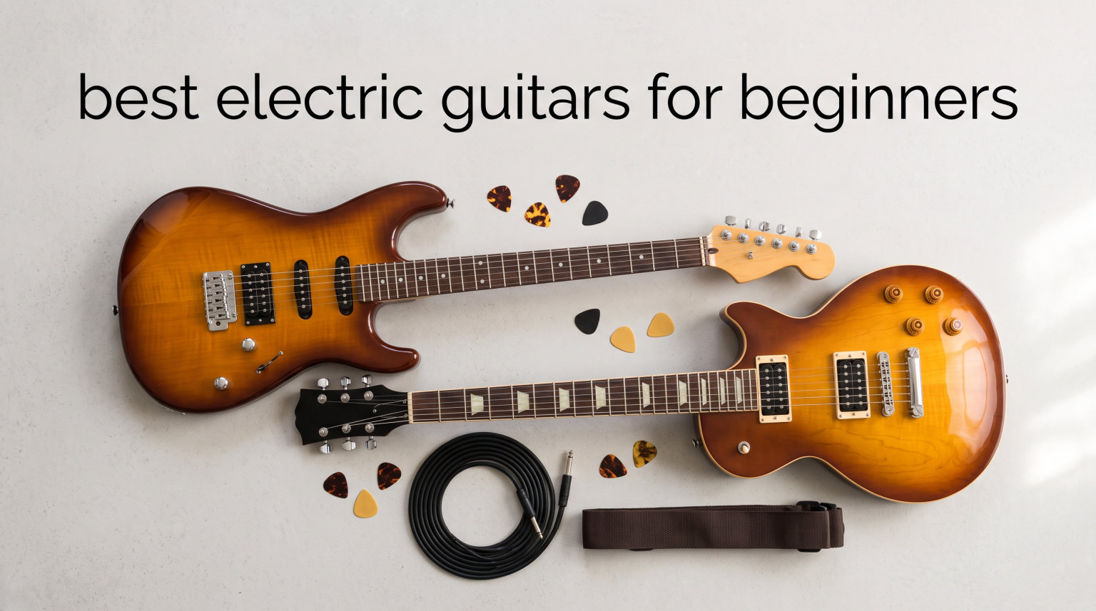 best electric guitars for beginners