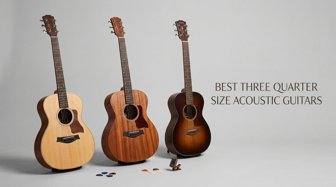 best three quarter size acoustic guitars