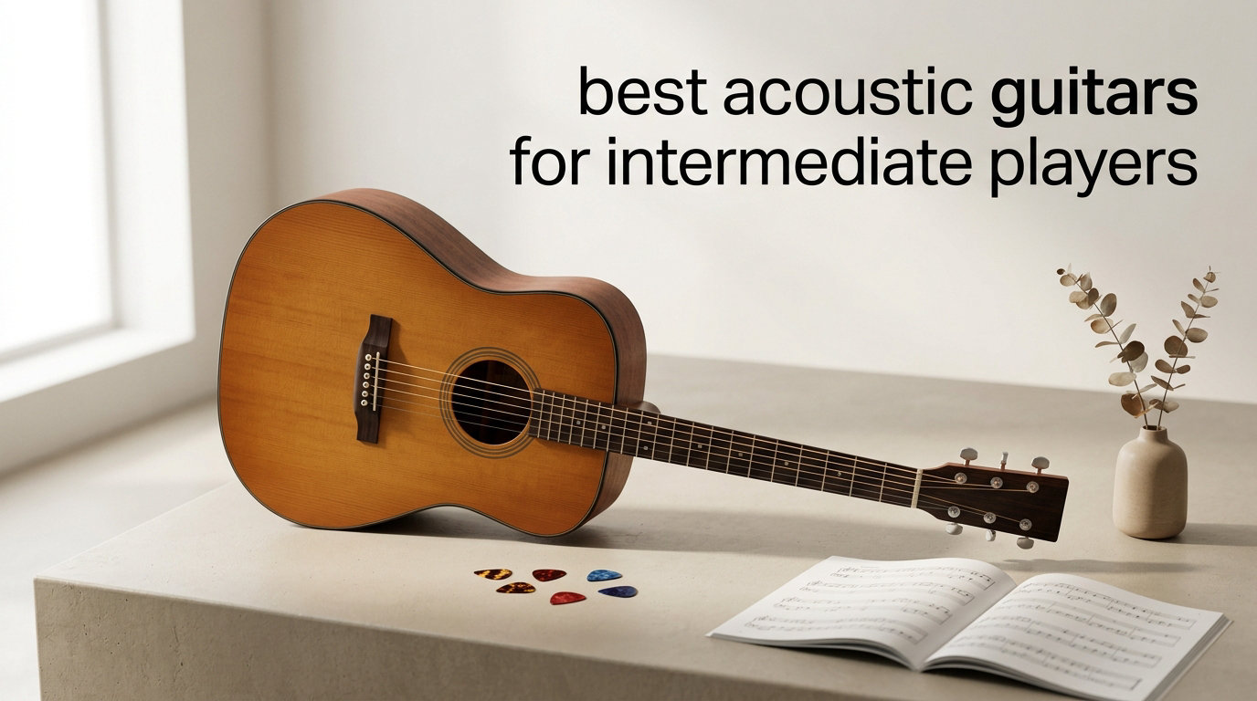 best acoustic guitars for intermediate players