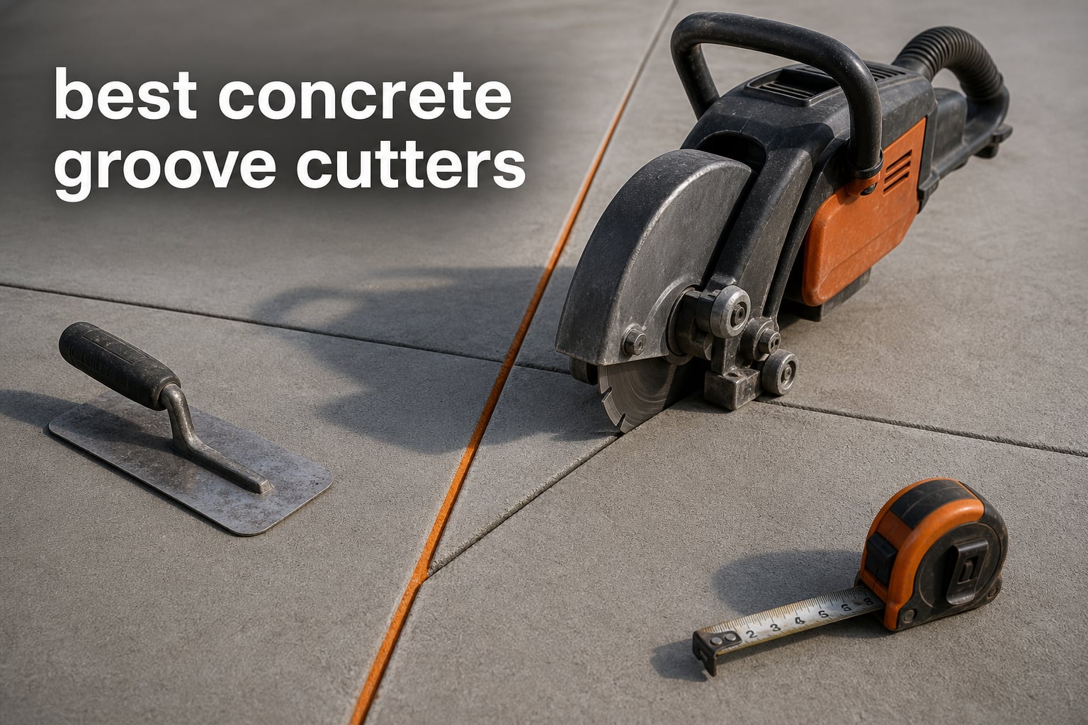 best concrete groove cutters