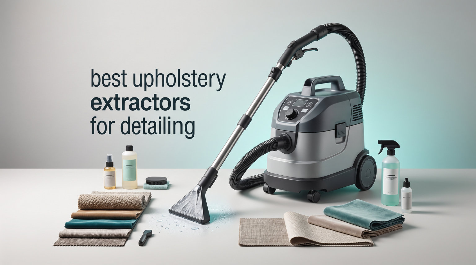 best upholstery extractors for detailing