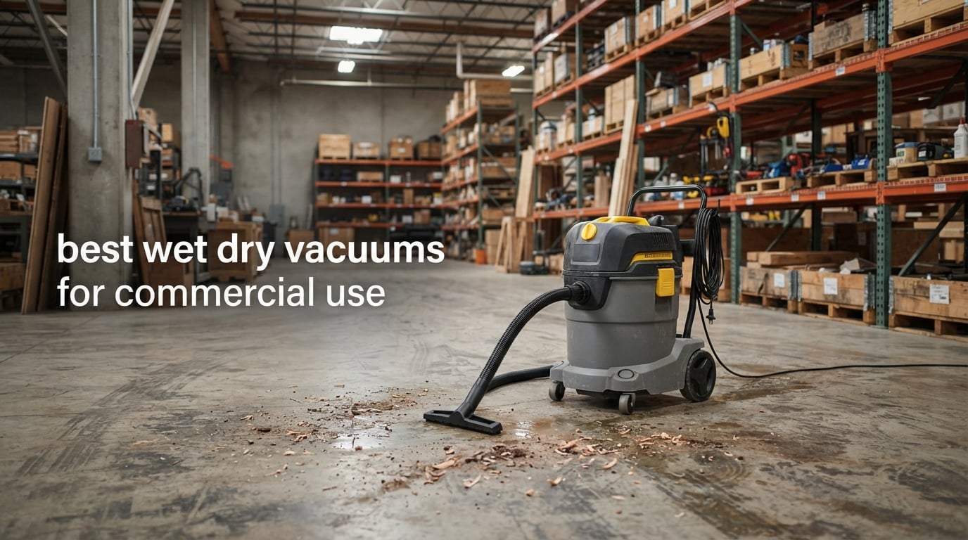 best wet dry vacuums for commercial use