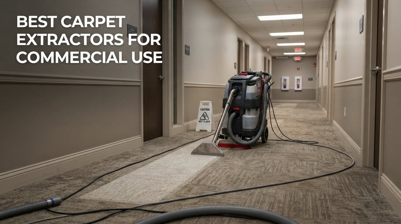 best carpet extractors for commercial use