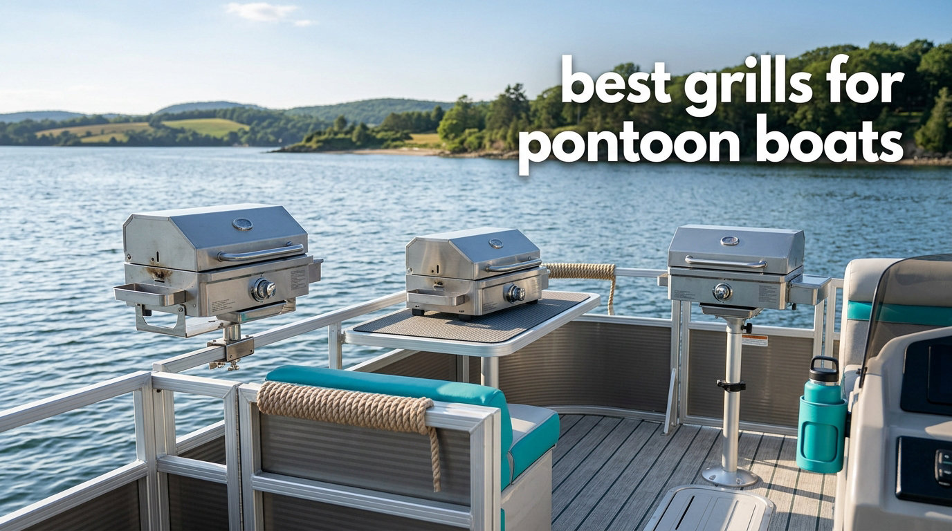 best grills for pontoon boats