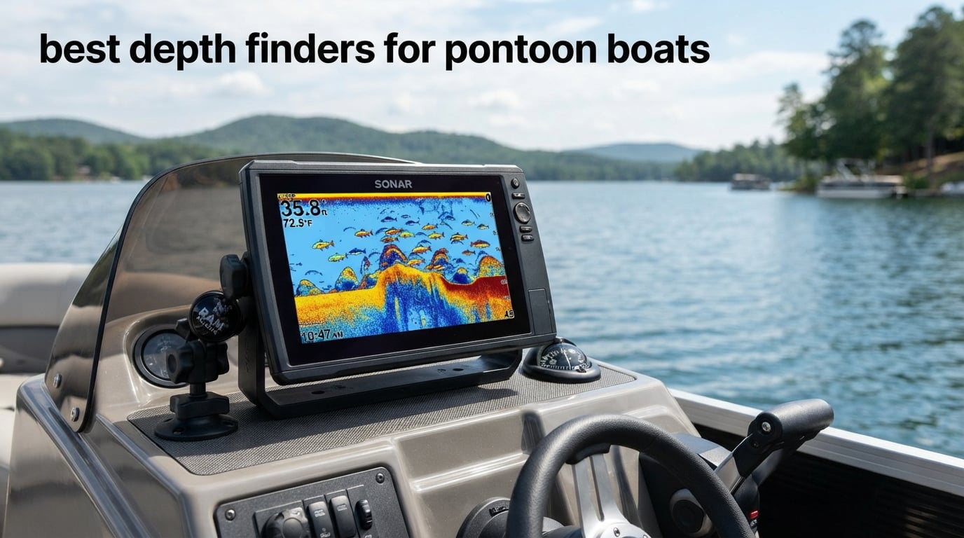 best depth finders for pontoon boats