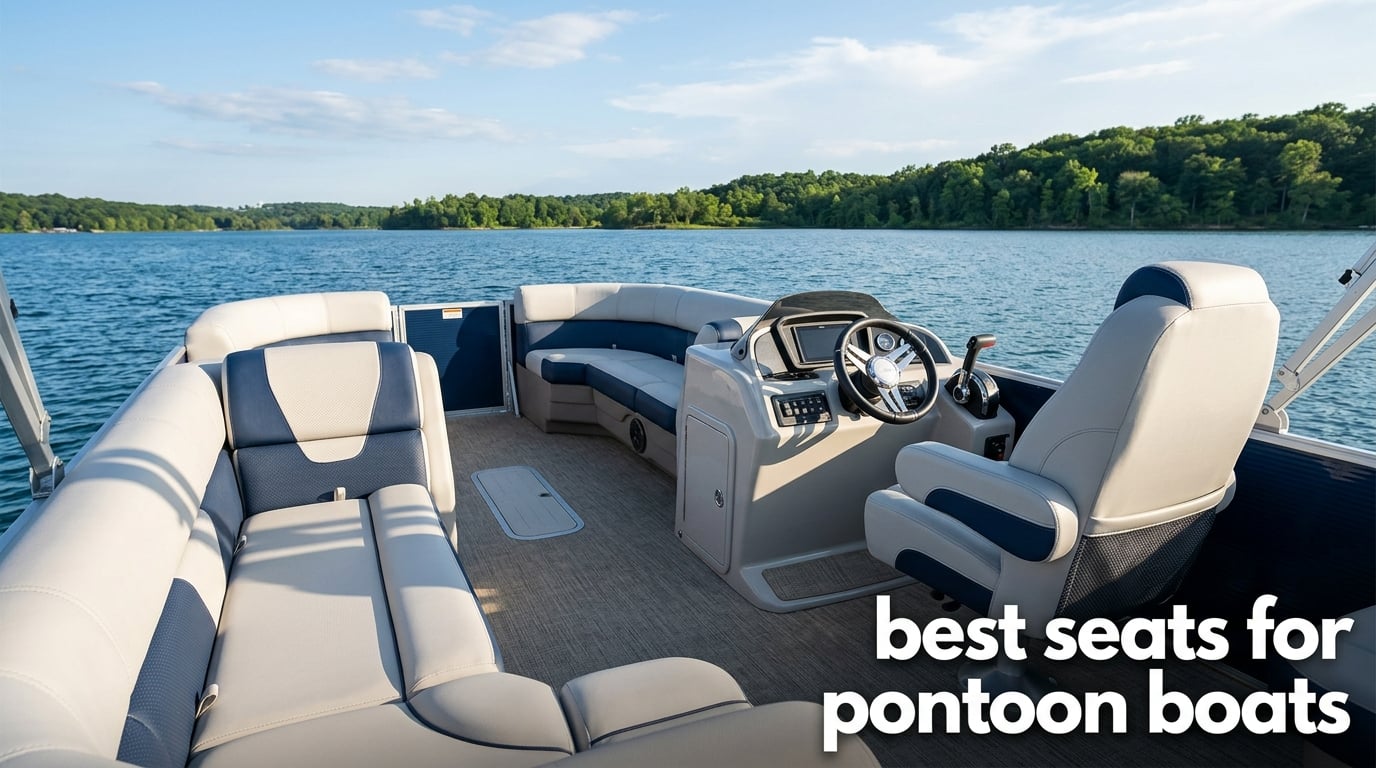 best seats for pontoon boats