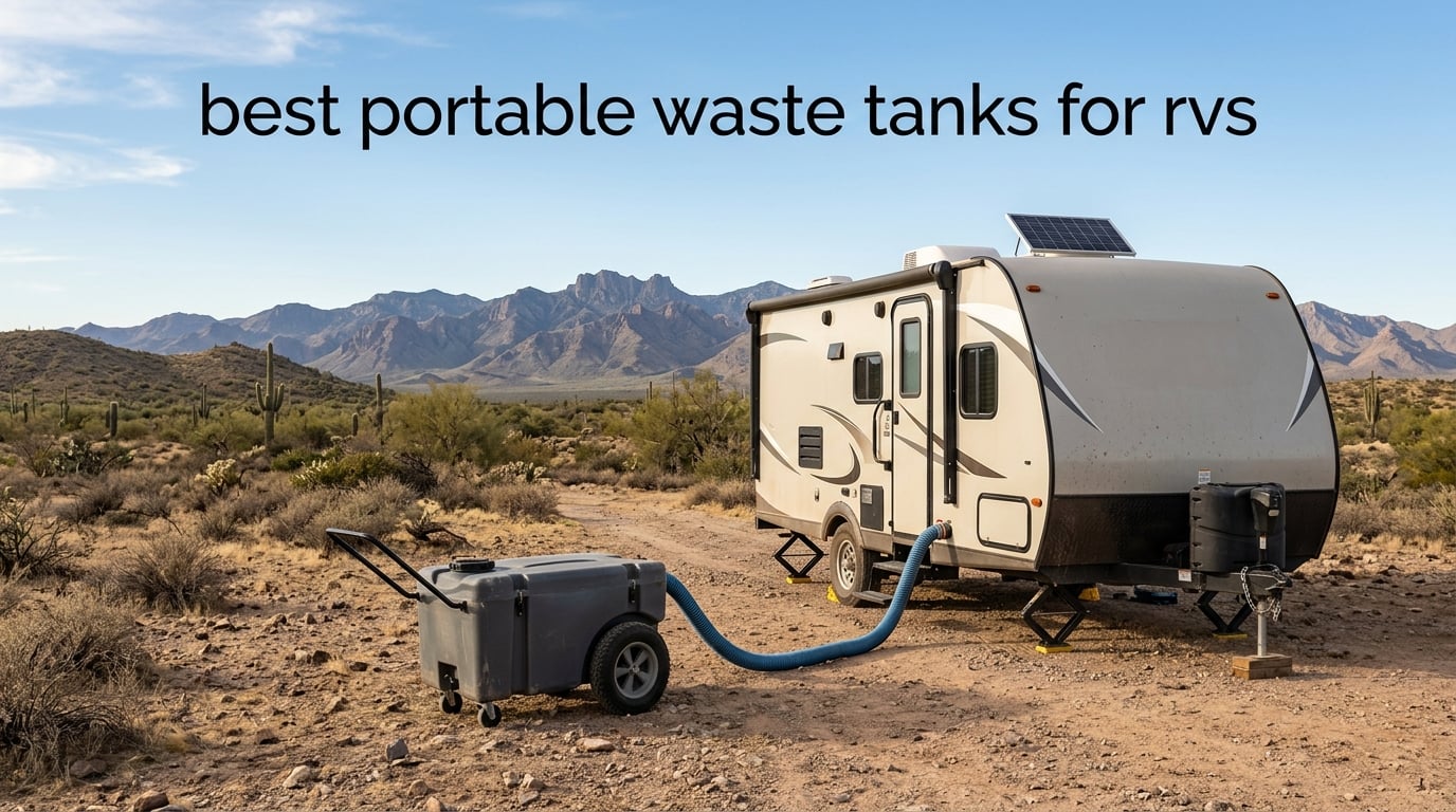 best portable waste tanks for rvs