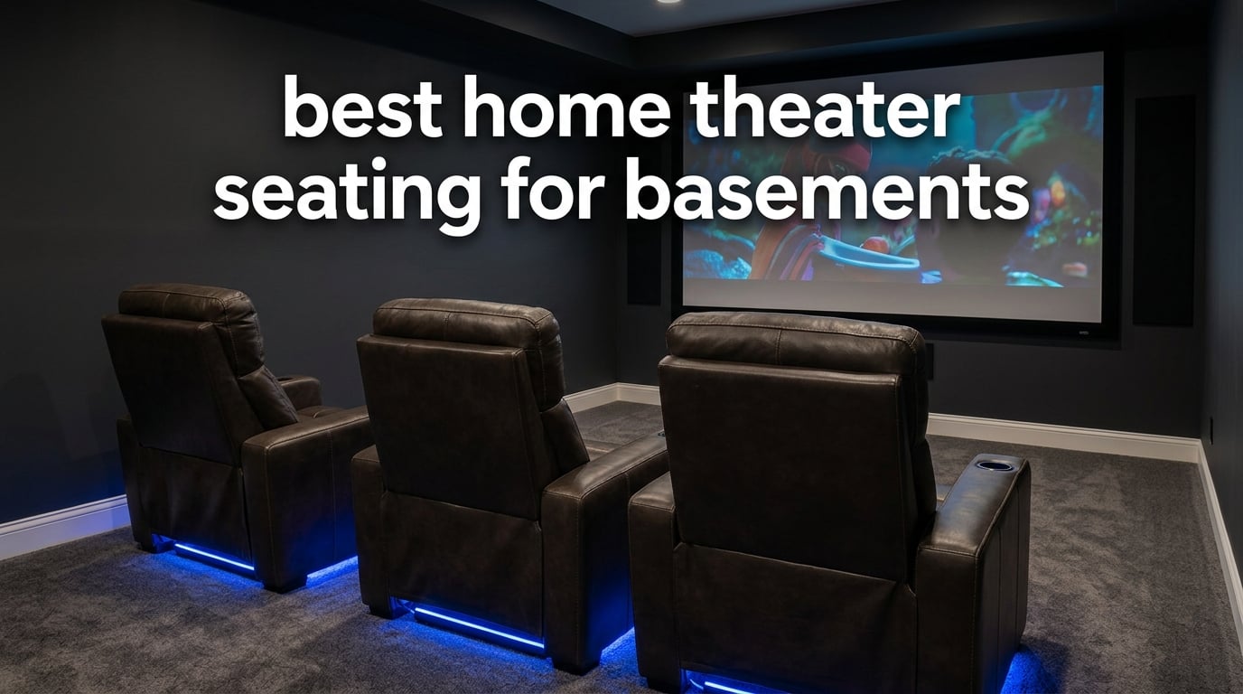 best home theater seating for basements