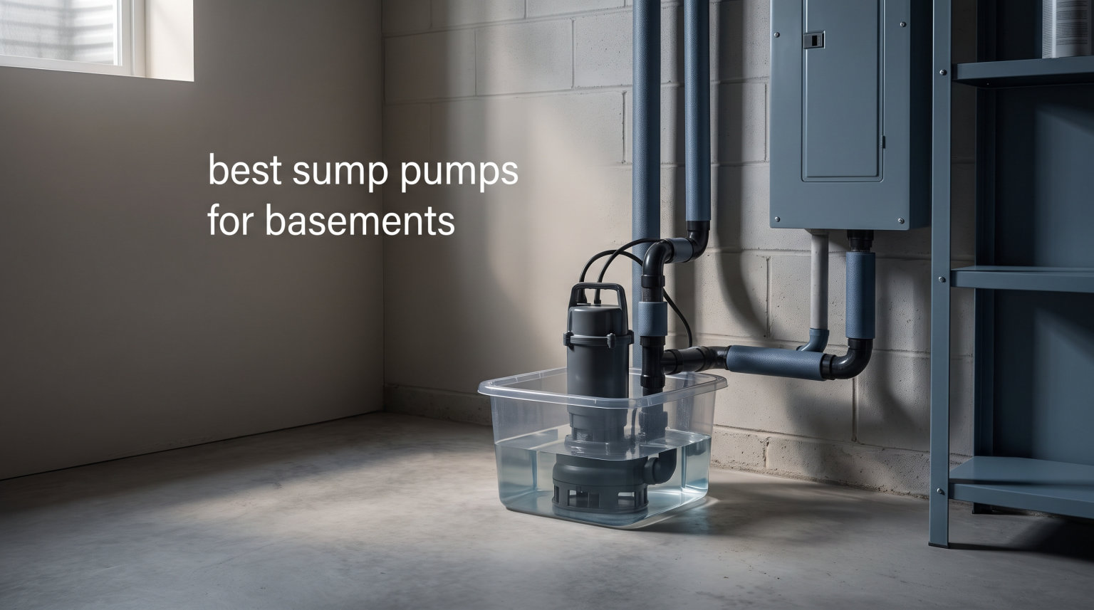 best sump pumps for basements