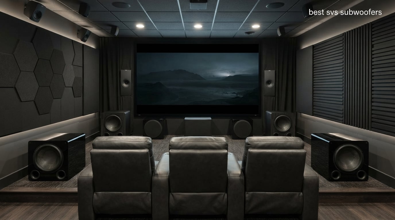 best svs subwoofers