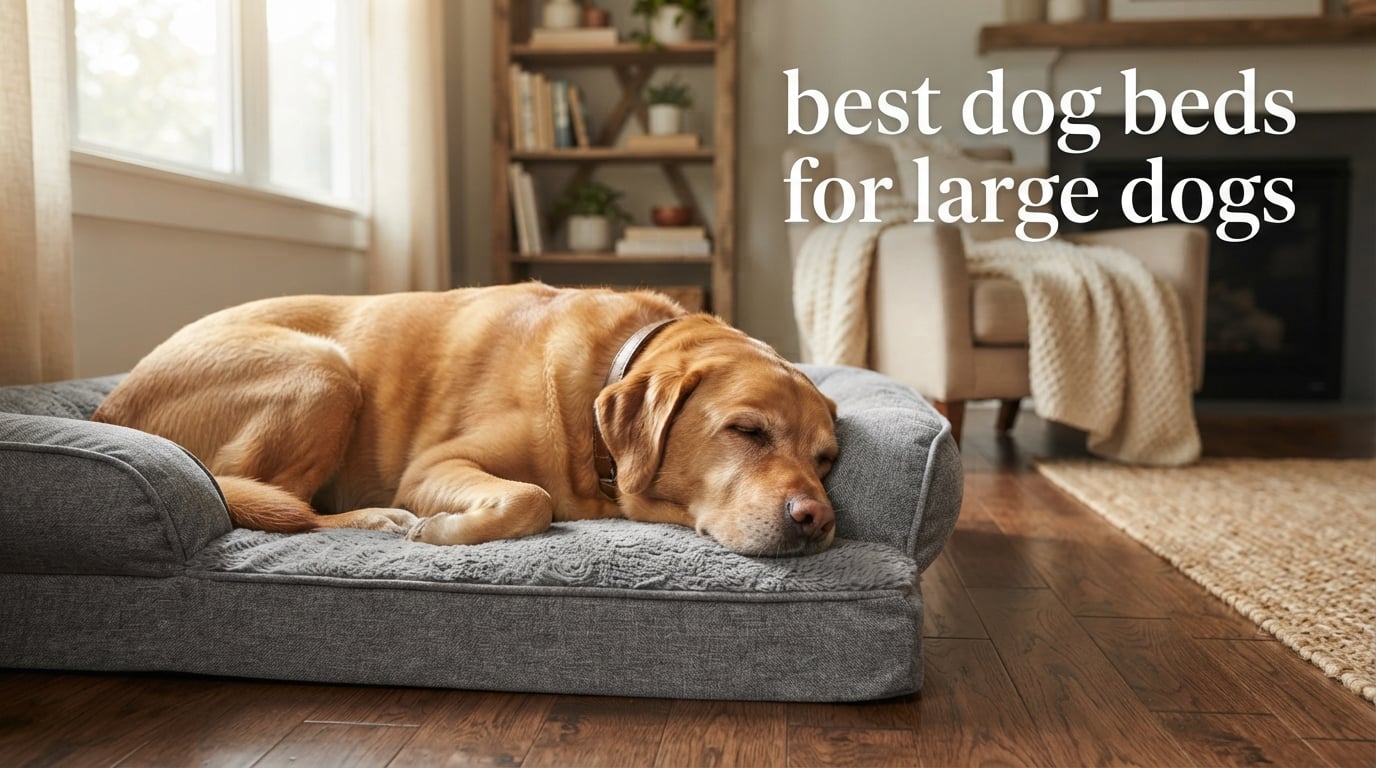 best dog beds for large dogs
