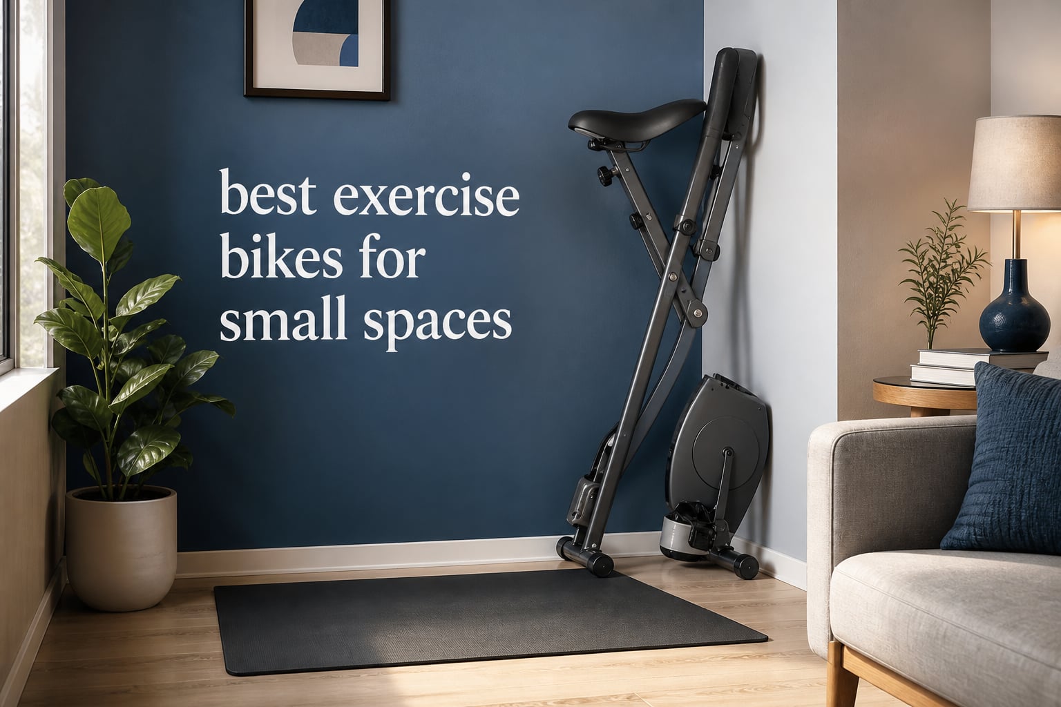 best exercise bikes for small spaces