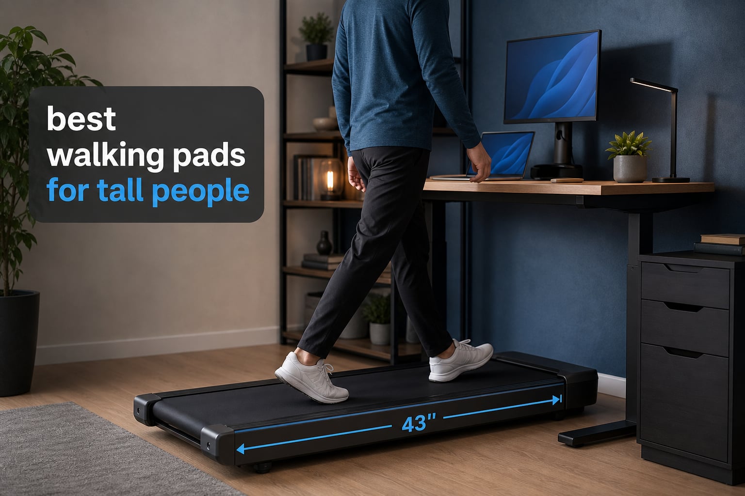 best walking pads for tall people