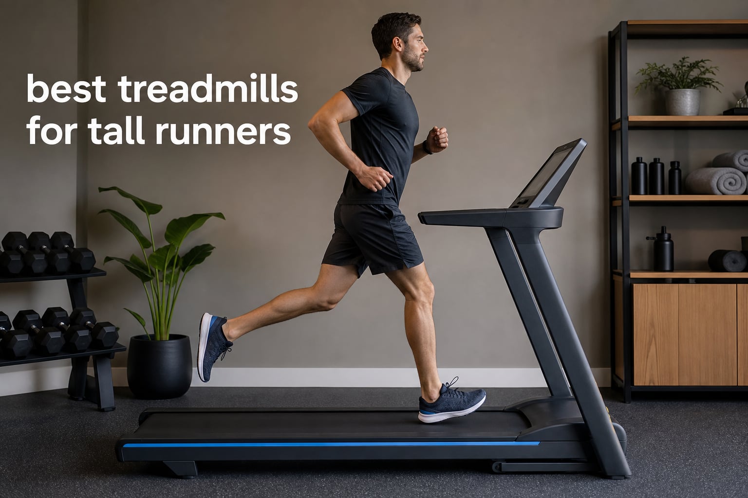 best treadmills for tall runners