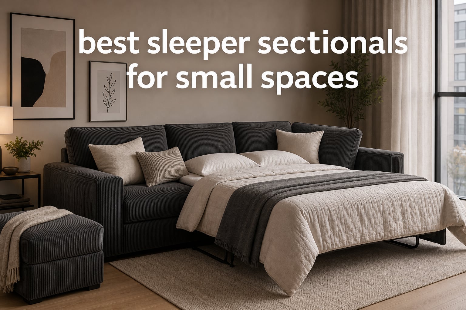 best sleeper sectionals for small spaces