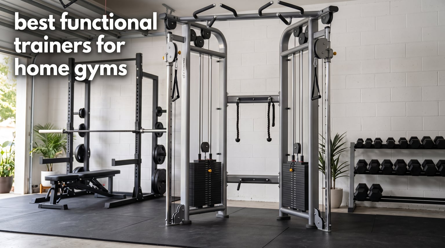 best functional trainers for home gyms