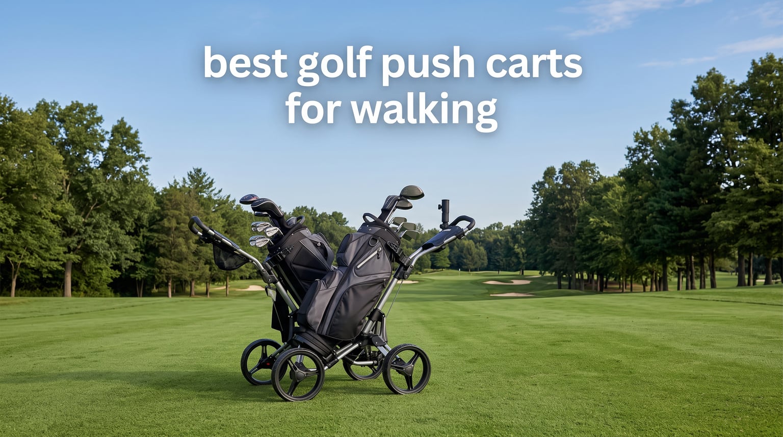 best golf push carts for walking