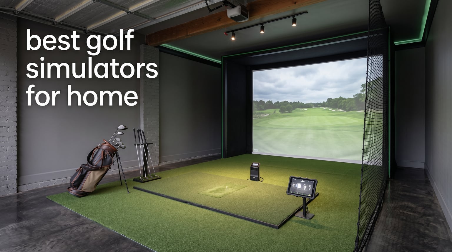 best golf simulators for home