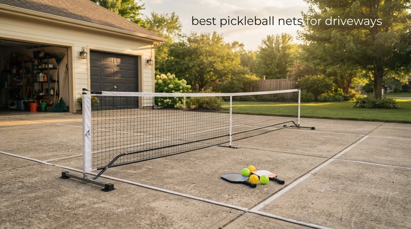 best pickleball nets for driveways