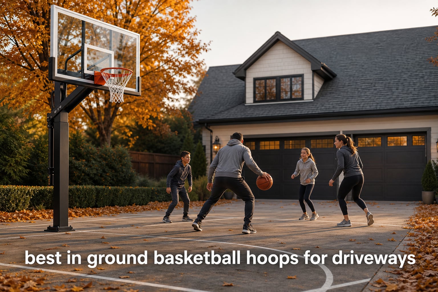 best in ground basketball hoops for driveways